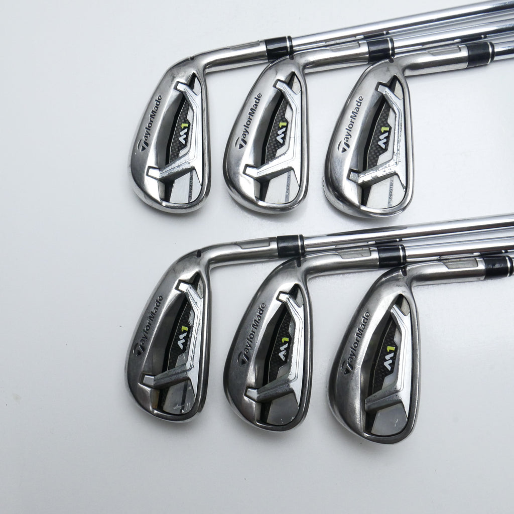 Used TaylorMade M1 2017 Iron Set / 4 - 9 IRON / Stiff Flex