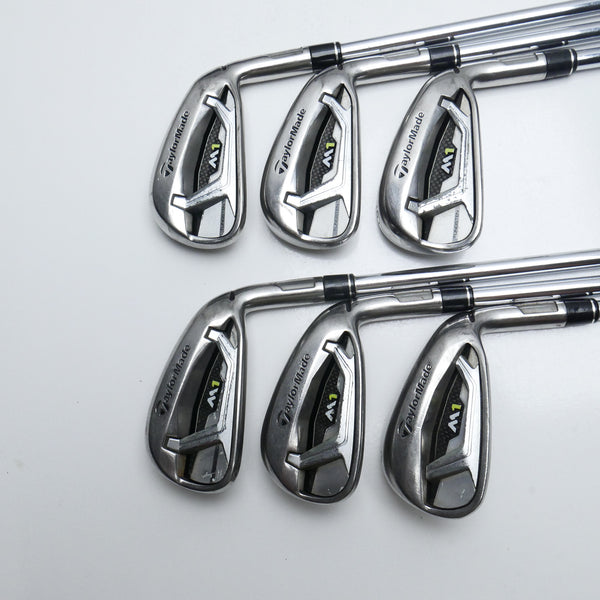 Used TaylorMade M1 2017 Iron Set / 4 - 9 IRON / Stiff Flex