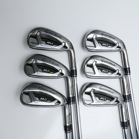 Used TaylorMade M1 2017 Iron Set / 4 - 9 IRON / Stiff Flex