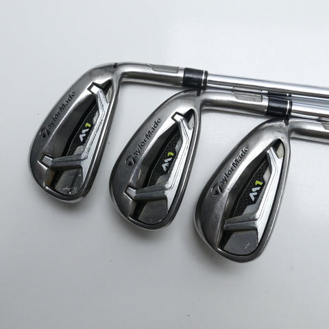 Used TaylorMade M1 2017 Iron Set / 4 - 9 IRON / Stiff Flex