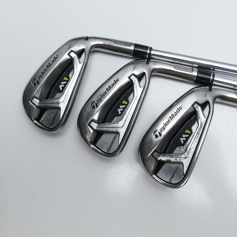 Used TaylorMade M1 2017 Iron Set / 4 - 9 IRON / Stiff Flex