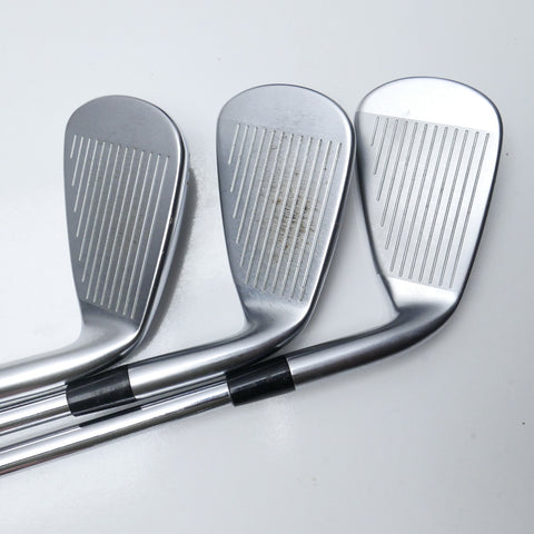 Used Mizuno JPX 919 Hot Metal Iron Set / 6 - PW + GW / Regular / Left-Handed