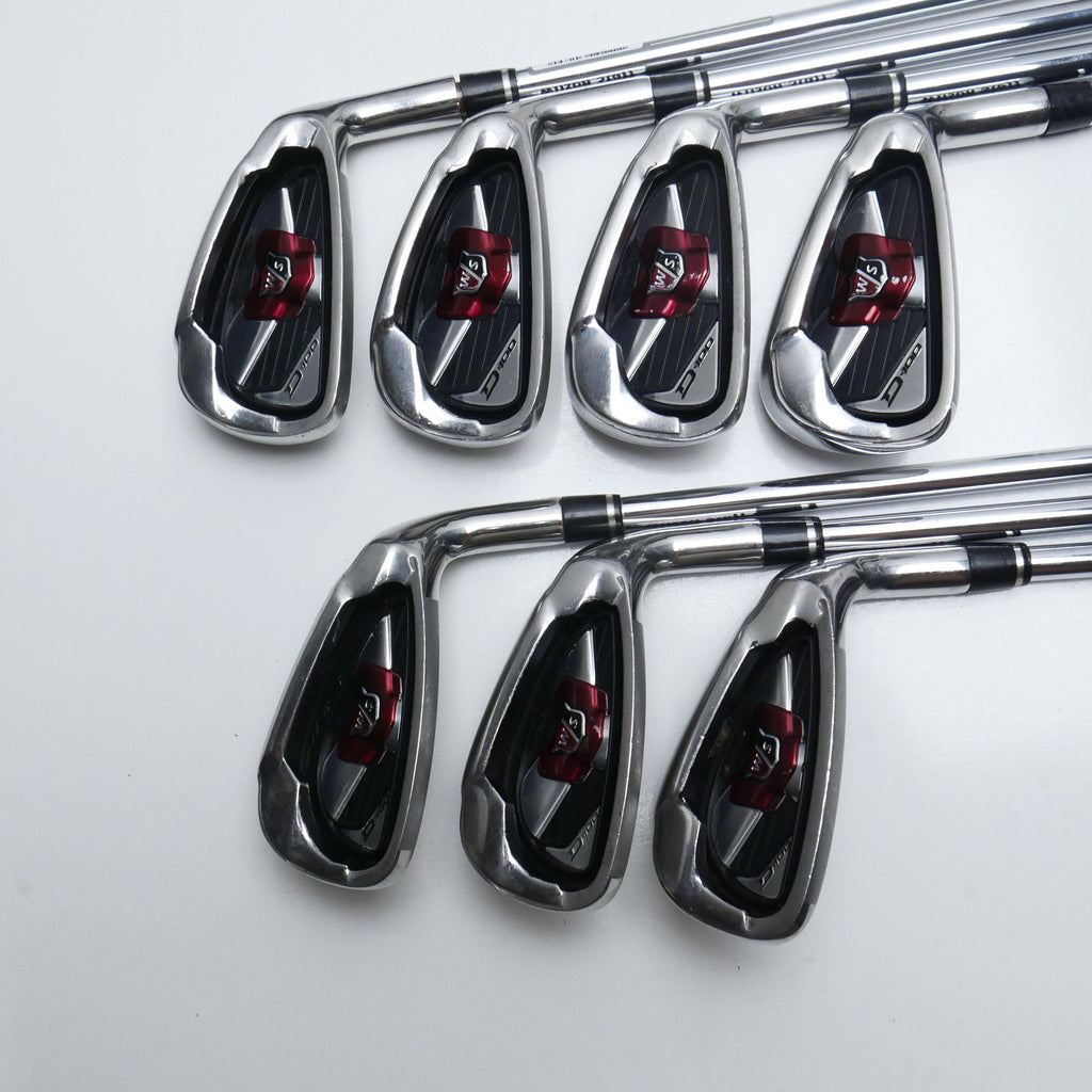 Used Wilson D100 Iron Set / 5 - SW / Uniflex