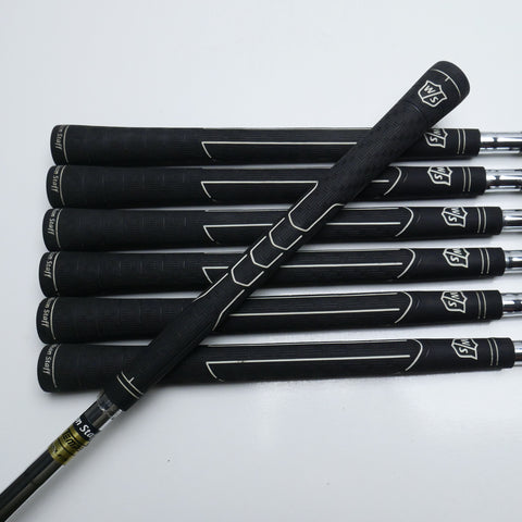 Used Wilson D100 Iron Set / 5 - SW / Uniflex
