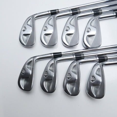 Used TaylorMade RAC MB TP Iron Set / 3 - PW / Stiff Flex