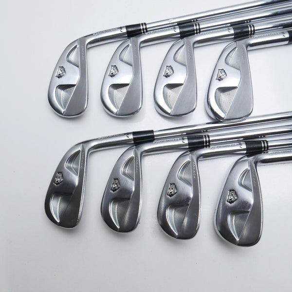 Used TaylorMade RAC MB TP Iron Set / 3 - PW / Stiff Flex
