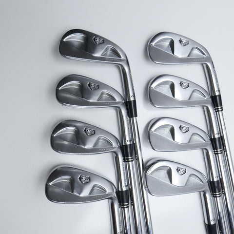 Used TaylorMade RAC MB TP Iron Set / 3 - PW / Stiff Flex