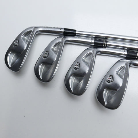 Used TaylorMade RAC MB TP Iron Set / 3 - PW / Stiff Flex