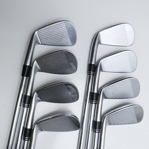 Used TaylorMade RAC MB TP Iron Set / 3 - PW / Stiff Flex