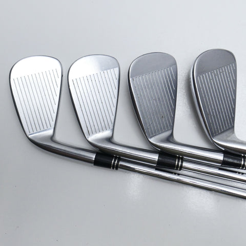 Used TaylorMade RAC MB TP Iron Set / 3 - PW / Stiff Flex