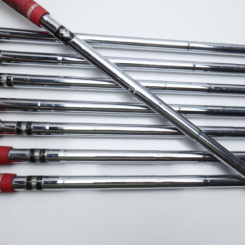 Used TaylorMade RAC MB TP Iron Set / 3 - PW / Stiff Flex