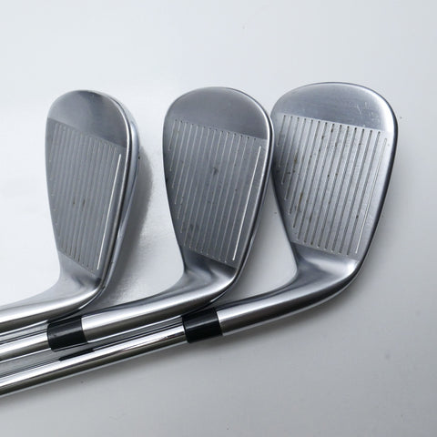 Used TaylorMade Qi Iron Set / 5 - PW + AW / Stiff Flex / Left-Handed
