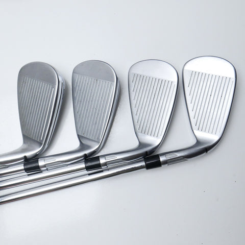 Used TaylorMade Qi Iron Set / 5 - PW + AW / Stiff Flex / Left-Handed