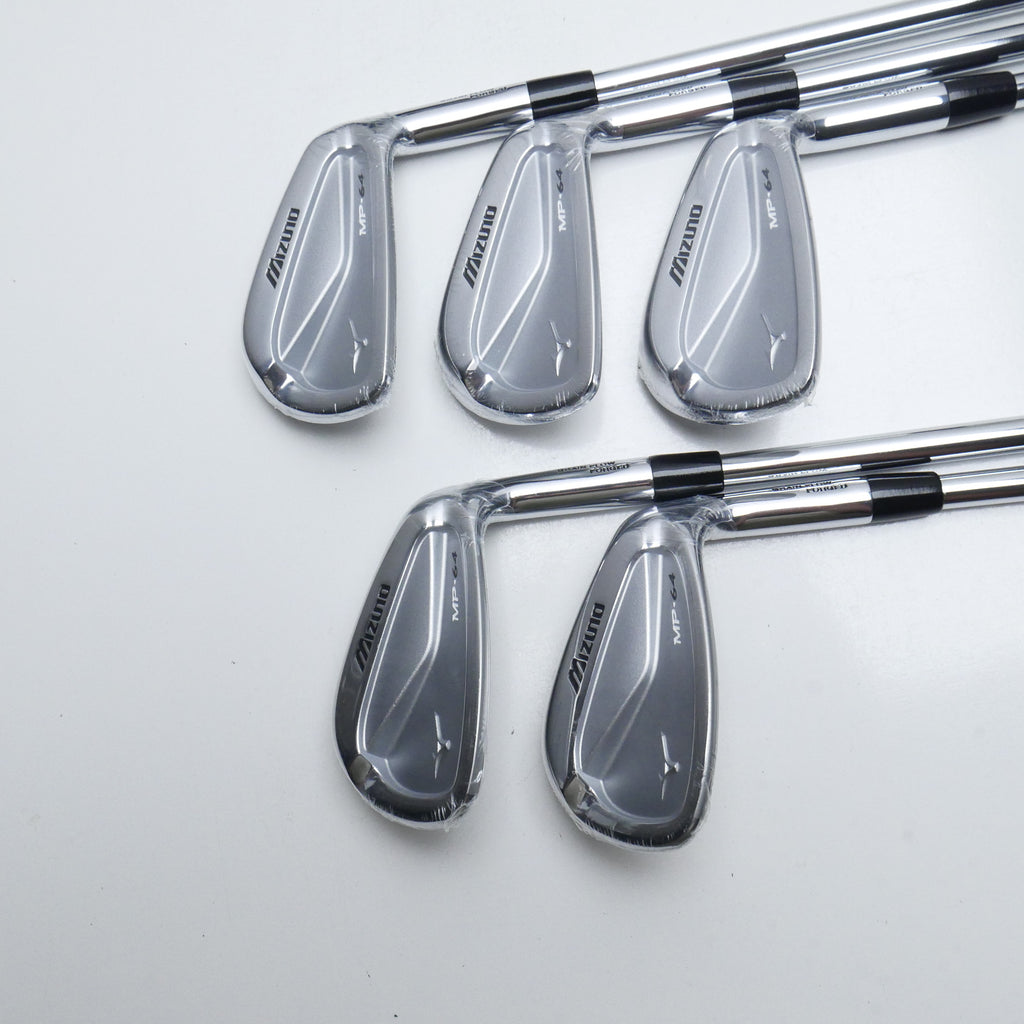 Used Mizuno MP-64 Iron Set / 6 - PW / Regular Flex