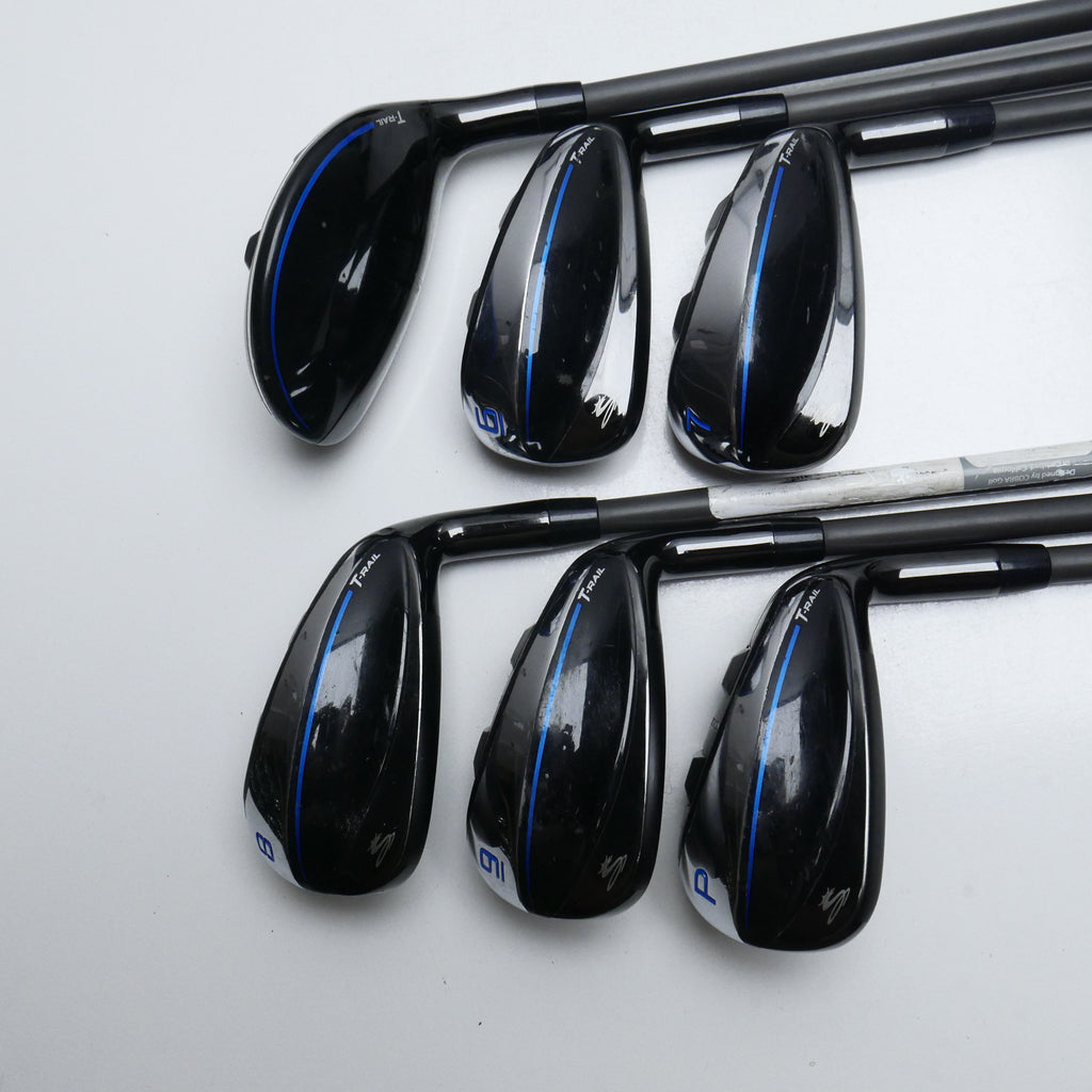 Used Cobra T-Rail 2021 Iron Set / 5 - PW / Regular Flex