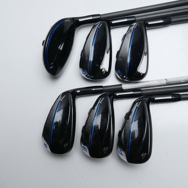 Used Cobra T-Rail 2021 Iron Set / 5 - PW / Regular Flex