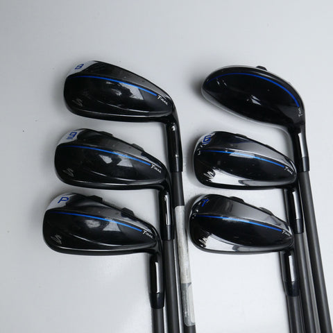 Used Cobra T-Rail 2021 Iron Set / 5 - PW / Regular Flex