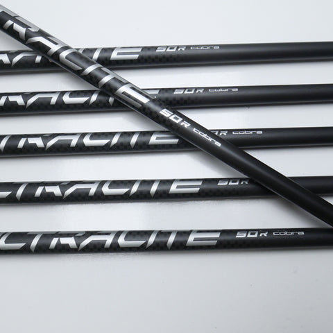 Used Cobra T-Rail 2021 Iron Set / 5 - PW / Regular Flex