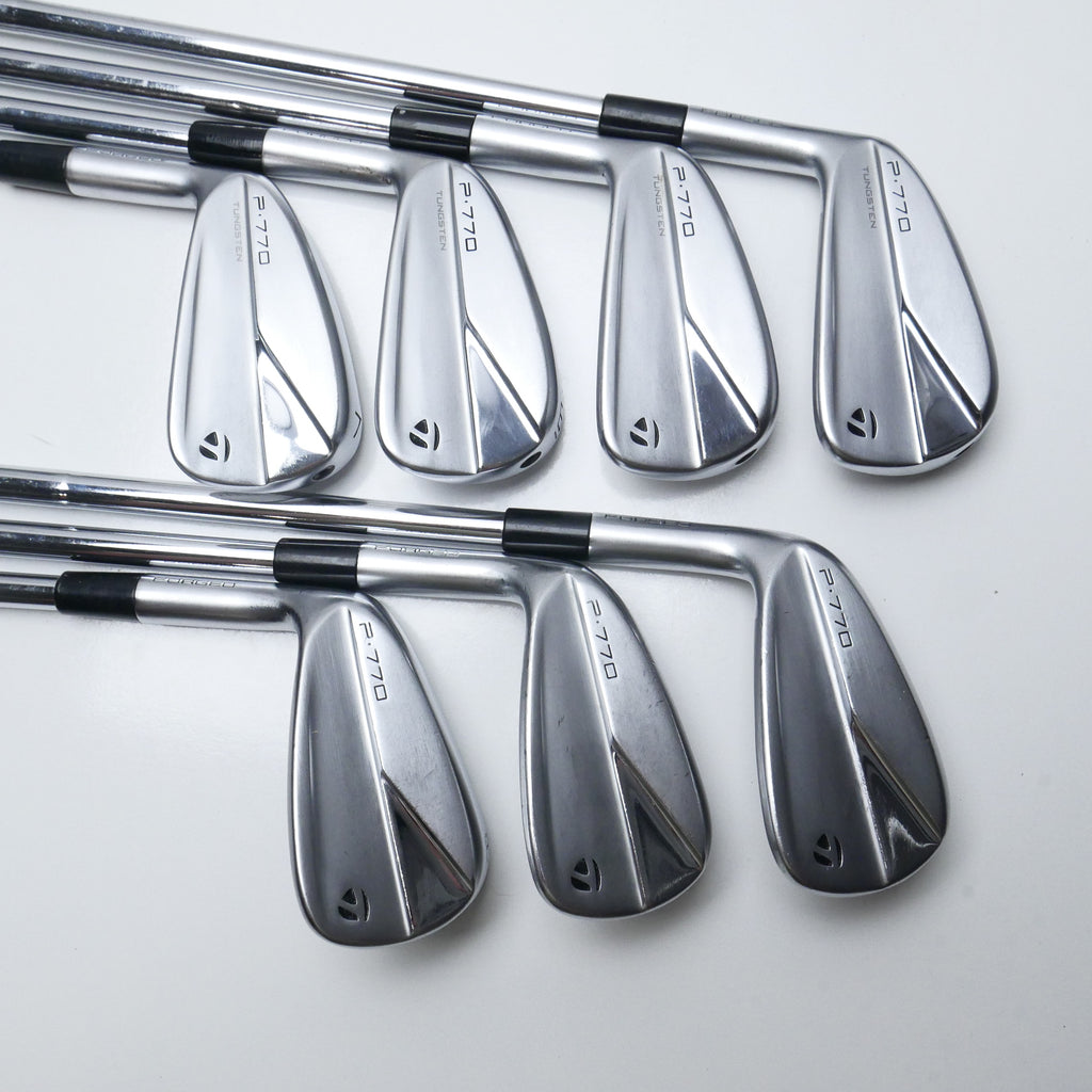 Used TaylorMade P770 2023 Iron Set / 4 - PW / X-Stiff Flex / Left-Handed