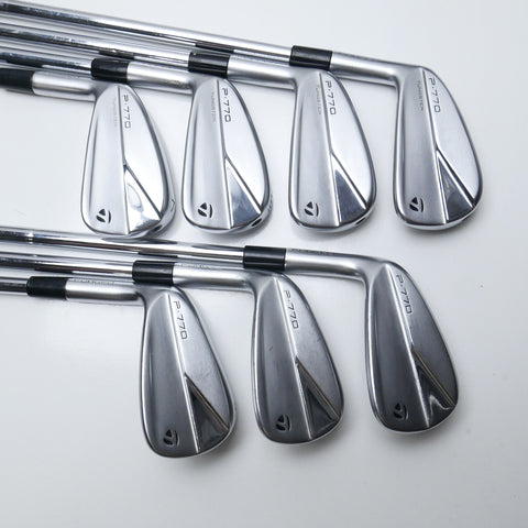 Used TaylorMade P770 2023 Iron Set / 4 - PW / X-Stiff Flex / Left-Handed