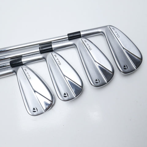 Used TaylorMade P770 2023 Iron Set / 4 - PW / X-Stiff Flex / Left-Handed