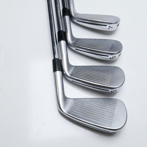 Used TaylorMade P770 2023 Iron Set / 4 - PW / X-Stiff Flex / Left-Handed