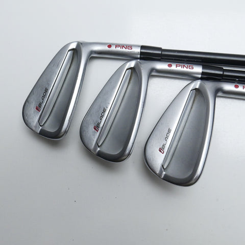 Used Ping i210 & iBlade Combo Iron Set / 3 - 9 IRON / X-Stiff Flex