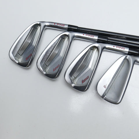 Used Ping i210 & iBlade Combo Iron Set / 3 - 9 IRON / X-Stiff Flex