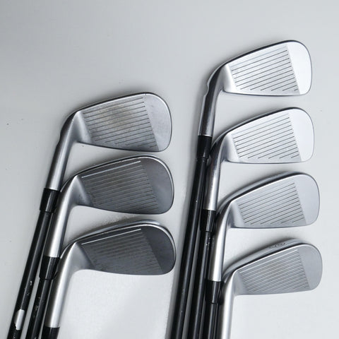 Used Ping i210 & iBlade Combo Iron Set / 3 - 9 IRON / X-Stiff Flex