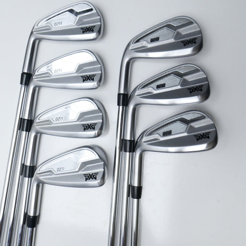 Used PXG 0211 2021 Iron Set / 4 - PW / Stiff Flex / Left-Handed