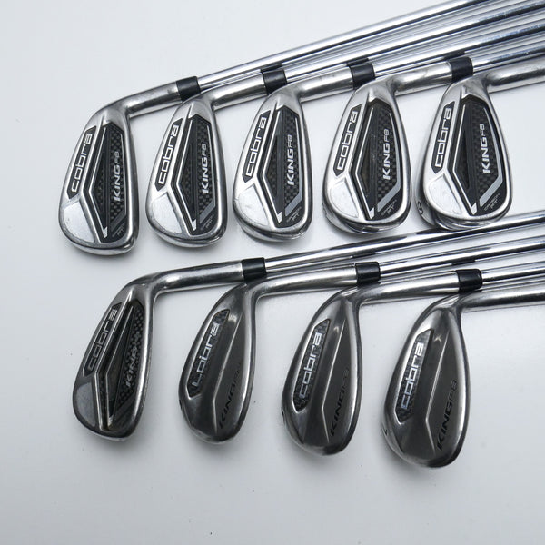 Used Cobra King F8 Iron Set / 5 - SW + GW + LW / Regular Flex
