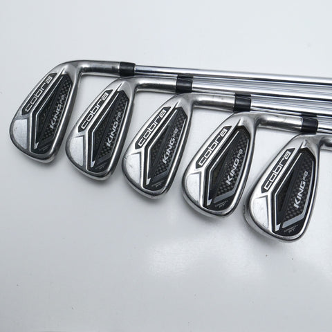 Used Cobra King F8 Iron Set / 5 - SW + GW + LW / Regular Flex