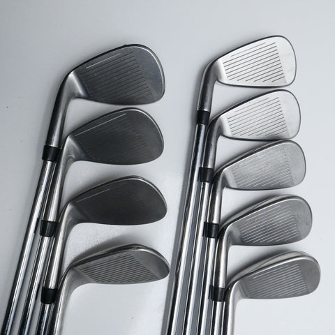 Used Cobra King F8 Iron Set / 5 - SW + GW + LW / Regular Flex