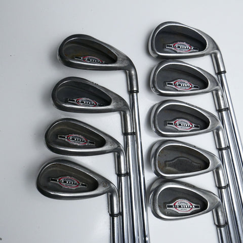 Used Callaway Big Bertha 2002 Iron Set / 4 - SW + GW / Uniflex