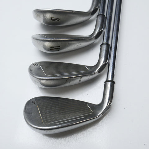 Used Callaway Big Bertha 2002 Iron Set / 4 - SW + GW / Uniflex