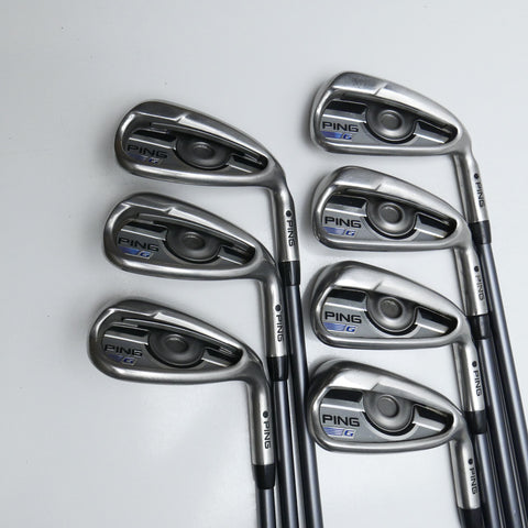 Used Ping G Series Iron Set / 5 - SW / Soft Regular Flex