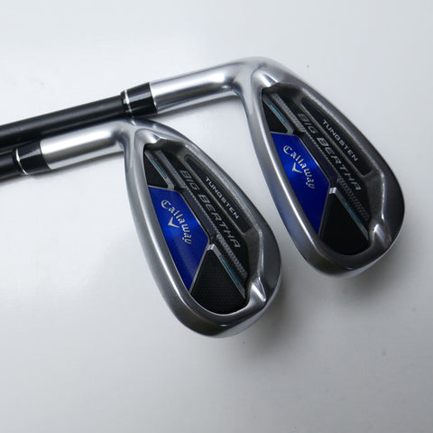 Used Callaway Big Bertha B21 Iron Set / 7 - SW / Ladies Flex / Left-Handed
