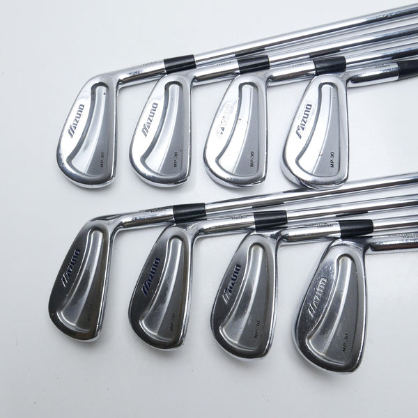 Used Mizuno MP-30 Iron Set / 3 - PW / Regular Flex
