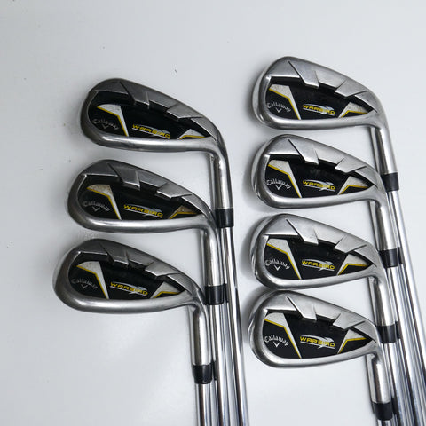 Used Callaway Warbird Iron Set / 5 - SW / Uniflex
