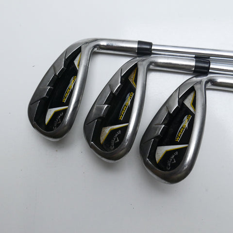 Used Callaway Warbird Iron Set / 5 - SW / Uniflex