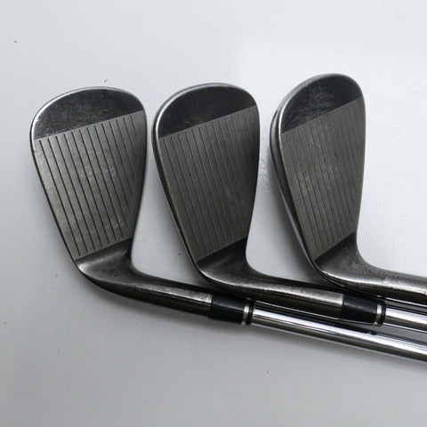 Used Adams Idea Black CB3 Iron Set / 5 - PW / Regular Flex