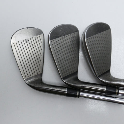 Used Adams Idea Black CB3 Iron Set / 5 - PW / Regular Flex