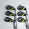 Used Tour Edge Bazooka 470 Iron Set / 6 - SW / Regular Flex