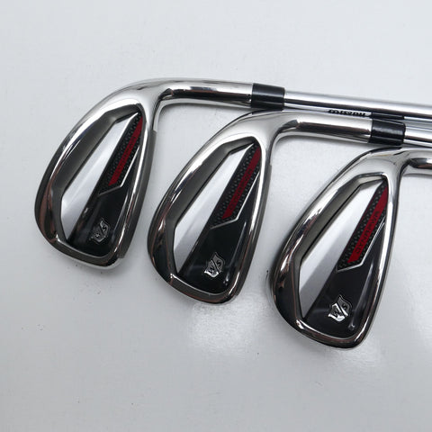 Used Wilson Dynapower Steel Iron Set / 5 - PW / Regular Flex