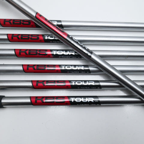 Used Ping i210 & iBlade Combo Iron Set / 3 - 9 IRON / X-Stiff Flex