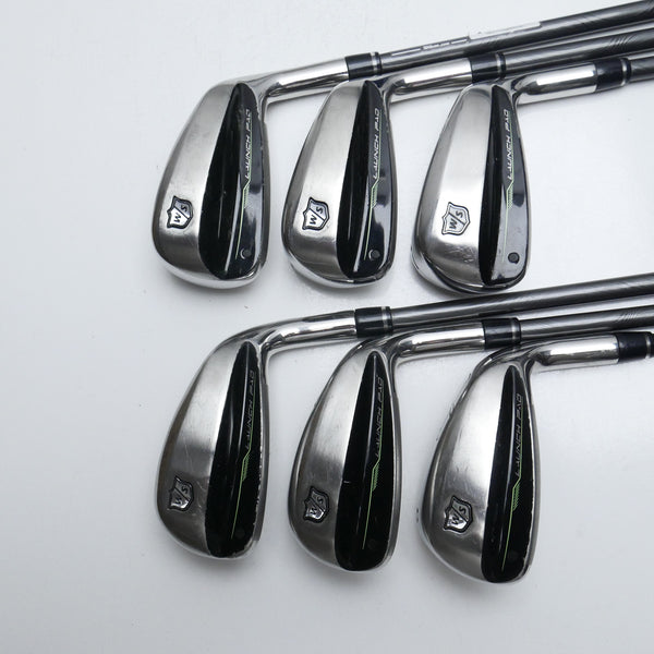 Used Wilson Launch Pad 2022 Iron Set / 5 - PW / Regular Flex