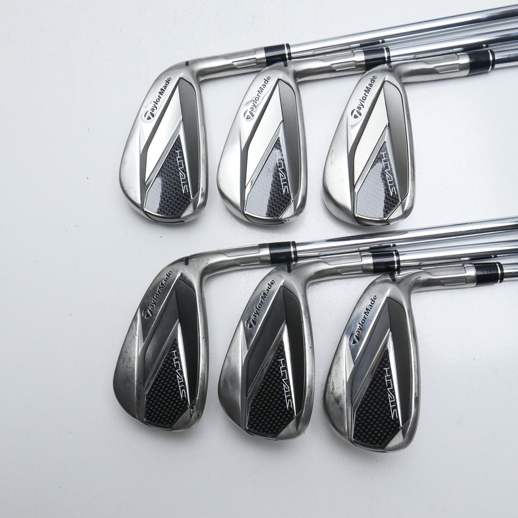 Used TaylorMade Stealth Iron Set / 5 - PW / Regular Flex