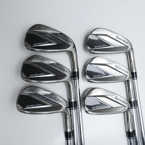 Used TaylorMade Stealth Iron Set / 5 - PW / Regular Flex