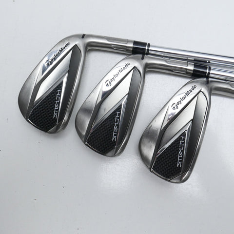 Used TaylorMade Stealth Iron Set / 5 - PW / Regular Flex