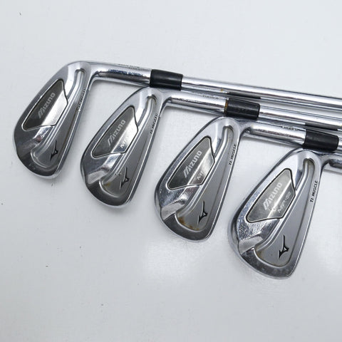 Used Mizuno MP-59 Iron Set / 4 - PW / Stiff Flex